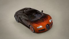 Sports cars Bugatti Veyron Grand Sport