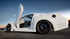 Sports cars doors vehicles Ford mustang muscle cars low-angle 