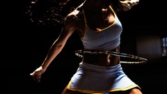 Sports fitness hula hoops