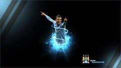 Sports football players soccer Manchester City Edin Dzeko