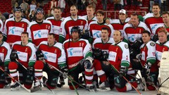 Sports ice Team hockey hungary posters Champions goalkeeper 