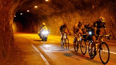 Sports lights races cycling tunnels cycles