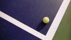 Sports lines tennis shadows tennis balls