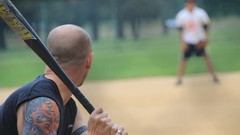 Sports Men baseball tattoos