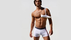 Sports Men boxer male models muscular Brief