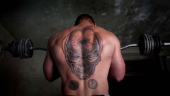 Sports Men fight training tattoos mma