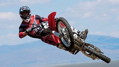 Sports motocross motorbikes