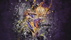 Sports nba basketball player baskets kobe bryant lakers