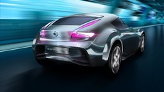 Sports Nissan concept art electric