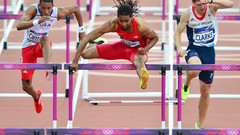 Sports olympics 2012 hurdle
