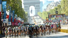 Sports Paris arc de triomphe cycling Tour de France Champs 