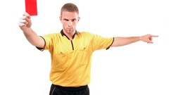 Sports relaxation red card