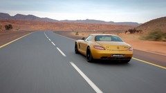 Sports roads mercedes-benz sls amg