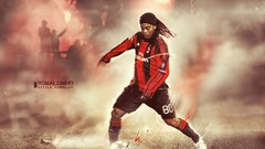 Sports Ronaldinho legend soccer AC Milan