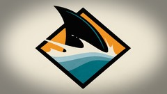 Sports simple hockey nhl minimalistic san jose sharks