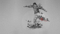 Sports soccer Del Piero