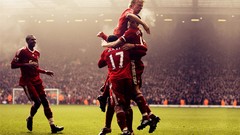 Sports Steven Gerrard celebration soccer Premier League 
