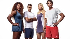 Sports tennis roger federer maria sharapova Rafael Nadal serena 