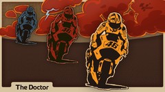 Sports trio vehicles rossi motor racing valentino rossi 