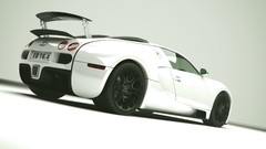 Sports white cars bugatti veyron