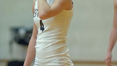 Sports woman ass blondes volleyball