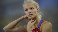 Sports woman blondes olympics 2012 darya klishina Russians
