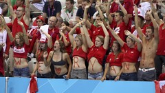 Sports woman Canada fans olympics 2012