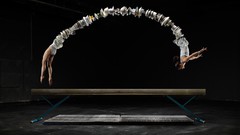 Sports woman Gymnast