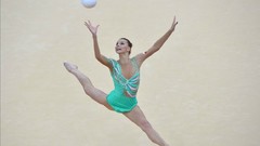 Sports woman gymnastics Polish artistic Olympic 2012 London 