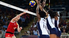Sports woman volleyball olympics 2012