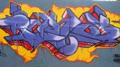 Spray graffiti street art