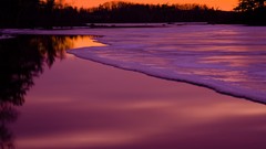 Spring evening Rocky colors Nova Scotia