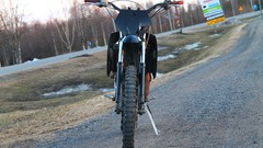 Spring moped sweden Derbi mc depth of field motorbikes Rieju MRX