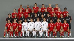 Squad football teams Bayern Munchen
