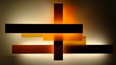 Squares design orange abstract colors