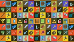 Squares feathers Symbols nintendo Hearts Objects Swords the 