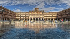 Squares Spain buildings