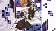 Squares Swords chains bleach matsumoto rangiku Hitsugaya Toshiro