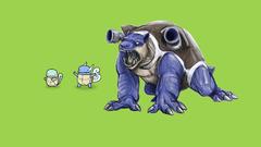 Squirtle blastoise Pokemon