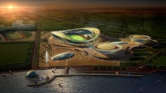 Stadium cities 3D view