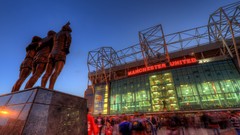 Stadium holy trinity Old Trafford Manchester United FC Red 
