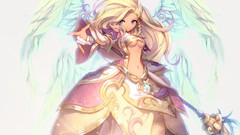 Staff anime girls blondes