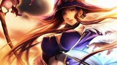 Staff hats witches light