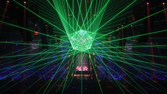 Stage Lasers hardstyle events qlimax Q-Dance