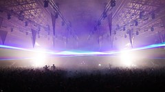 Stage Lasers party Q-Dance Q-Base 2012