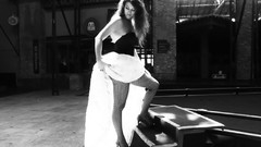 Stage monochrome models greyscale Paparazzo Magazine