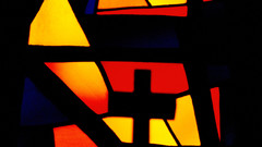 Stained glass Church of