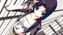 Stairways anime girls