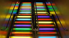 Stairways skyscapes colors