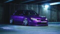 stance subaru impreza Car